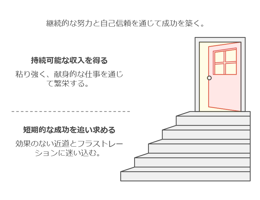 当たり前のことをコツコツが最強の成功戦略